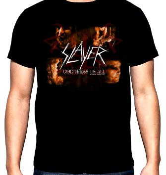 Slayer, God Hates Us All 2, мъжка тениска, 100% памук, S до 5XL