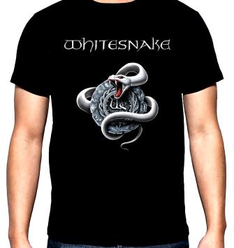 Whitesnake, Logo, мъжка тениска, 100% памук, S до 5XL